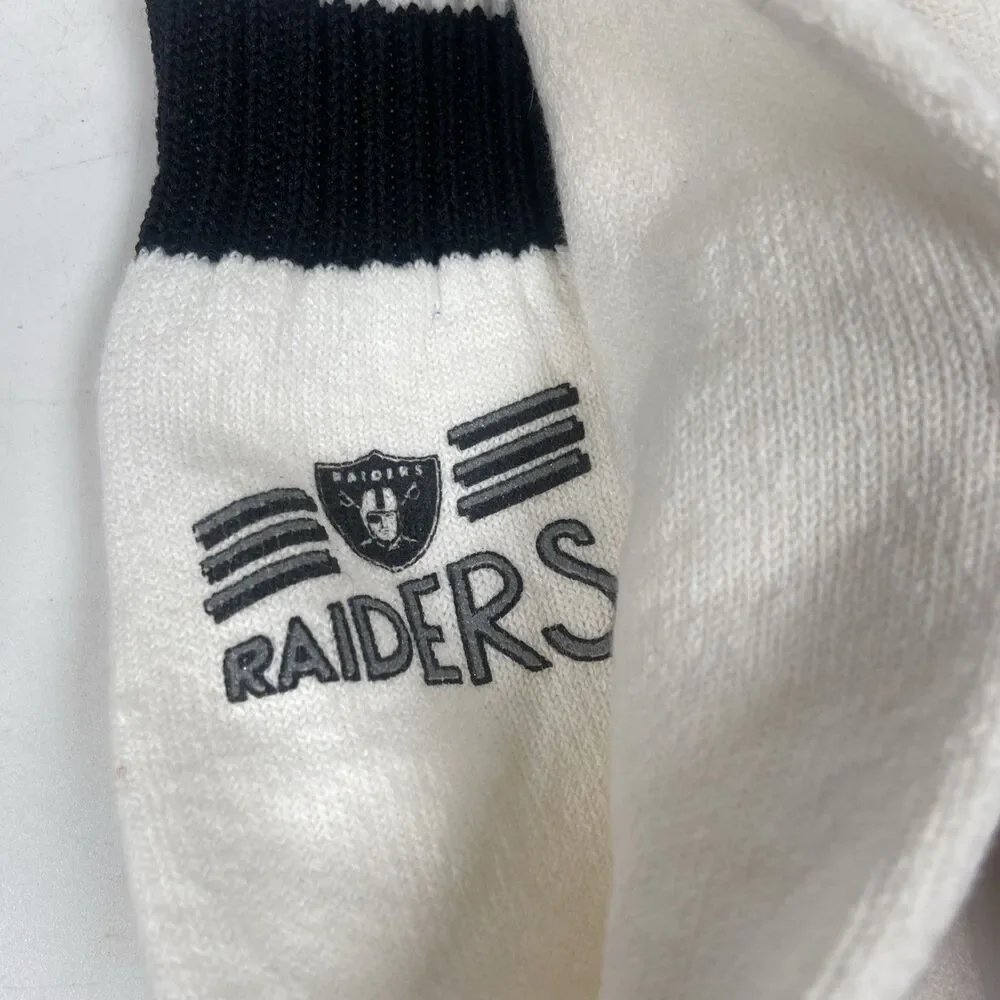 Vintage 1970’s NFL Oakland LA Raiders Tube Socks Men's 10-13 Over The Calf Socks